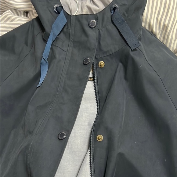 Barbour women’s Thornfield raincoat jacket, black, size 12 UK size 8 US M NWOT - Picture 6 of 6